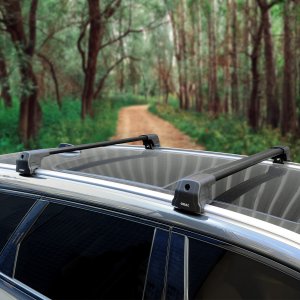 Hyundai Tucson Roof Rack Cross Bars - Omac - Elegance V2 - Black - '16-'21